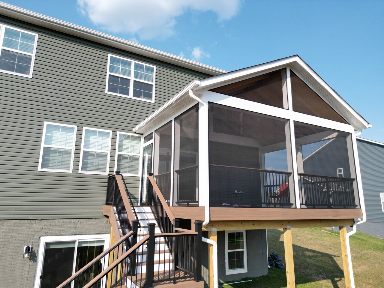 Screened Porch with Azek PVC Decking